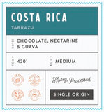 Featured Single Origin - Costa RIca Tarrazu